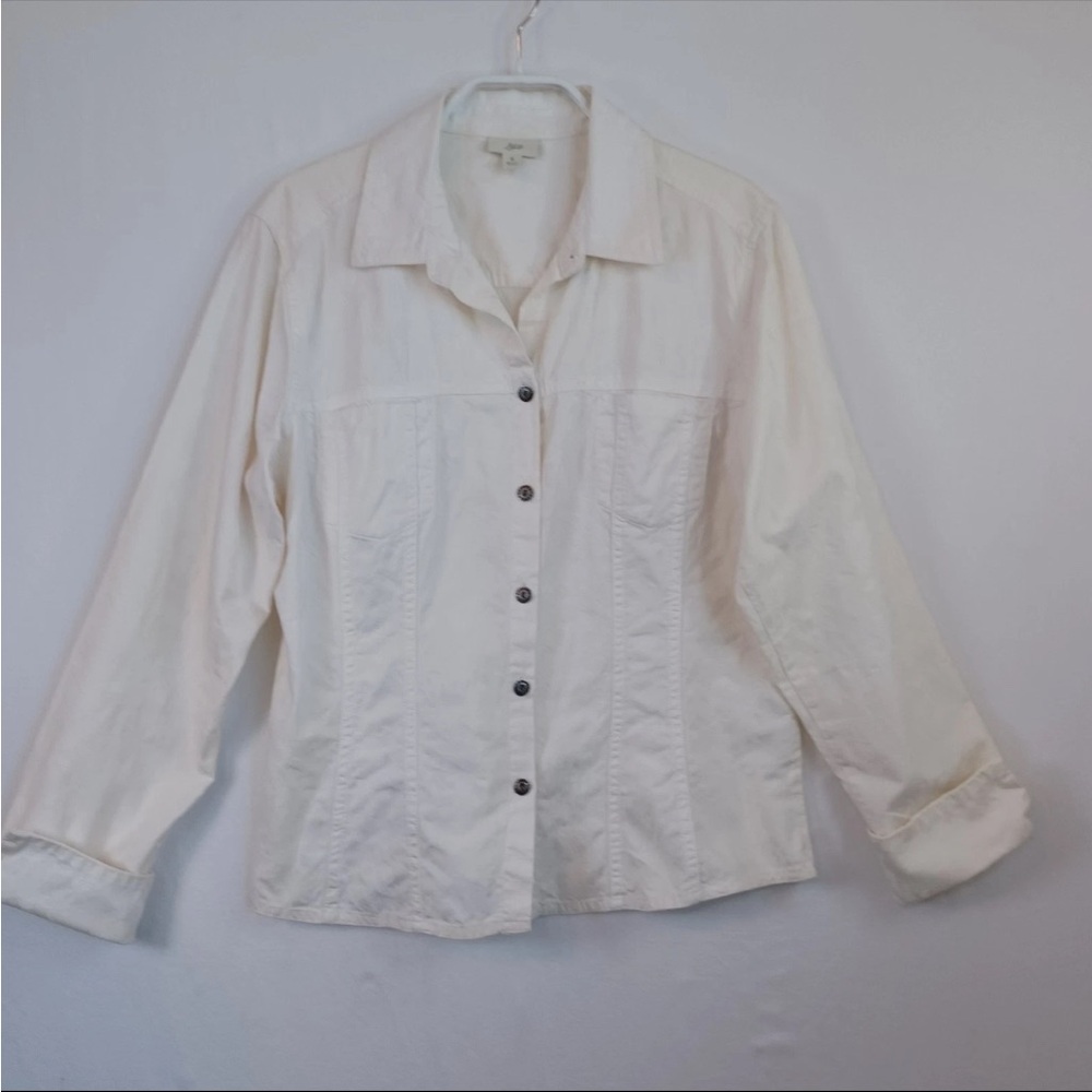 J. Jill White Blazer Jacket